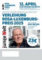 Ticket: Verleihung Rosa-Luxemburg-Preis 2025 (normal)